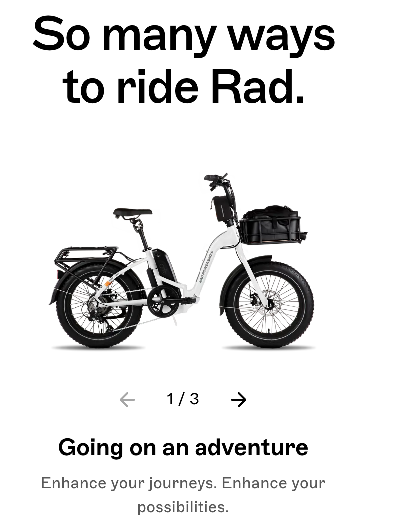 Rad power bike mini on sale